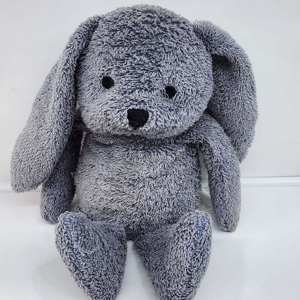Thermal-Aid Zoo Baxter Bunny Gray Weighted Heating Pad Microwave Freezer 12"